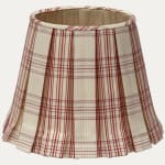 Pierre Frey Beauvoir Box Pleated Lampshade with Silk Lining