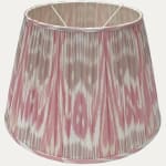 Robert Kime Andijan Pink Ikat Silk Cotton Lampshade