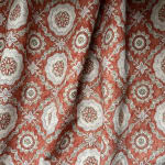Toledo Henna on Silk Mutka