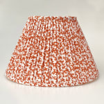 Sibyl Colefax & John Fowler Seaweed Orange on Cotton Lampshade