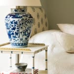 Imari Vase Blue and White