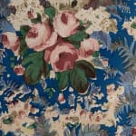 Rose and Fern Blue