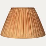 Douppion Peach Silk Empire Lampshade