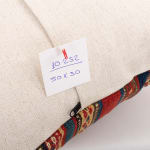 50x50cm 20x20in Jajim Striped Cushion