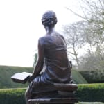 David Williams Ellis The Reader Bronze Sculpture