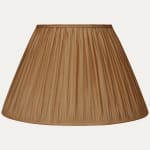 Caramel SFJ Silk Empire Lampshade