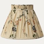 Robert Kime Cornflowers Handsewn Collar Top Lampshade