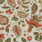 Cochin Green Rust On Beige