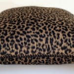 Schumacher Lilya Leopard Natural Decorative Cushion handmade by Floren