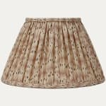 Flora Soames Daphne’s Feathers Rose Handsewn Gathered Empire Lamphade