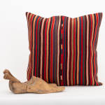 46x46cm 18x18in Jajim Striped Cushion