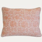 Fortuny Cimarosa Melon and White Cushion