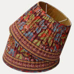 Decors Barbares Dans le Foret Original Handsewn Gathered Lampshade