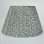 Warner Textile Archive Nathalie Grey Blue Lampshade