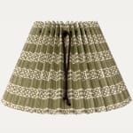 Christopher Moore Jura Sage Concertina Lampshade by Gaelle Langston