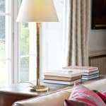 Acanthus Column Table Lamp Brass