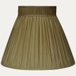 Khaki SFJ Silk Collar Top Lampshade