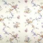 Satin Beijing Printed Light Cream