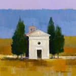 Chapel Vitaleta Nr Montalcino by Jack Morrocco