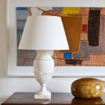 Alba Alabaster Urn Table Lamp