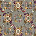 Bukhara Crewel Blue