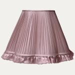 Douppion Twilight Silk Scallop Lampshade
