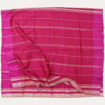 Vintage Striped Silk Shawl