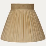 Sand Taffetas Silk Collar Top Lampshade