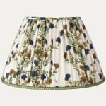 Delacova Sielalla Campanula Blue and Sand Empire Gathered Lampshade