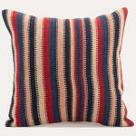 40x40cm 16x16in Jajim Striped Cushion