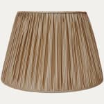 Claremont Autrichienne Striped Handsewn Gathered Lampshade