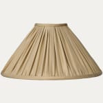 SFJ Taffetas Sand Silk Handsewn Lampshade