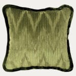 Lee Jofa Flamest Moss Decorative Cushion handmade by Floren