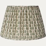 Howe Cypress Olive Handsewn Gathered Lampshade