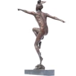 David Williams Ellis Mercury Bronze Sculpture