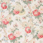 Toykyo Rose Faded Teal on Oyster