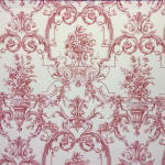 Barry Canvas Clear Red