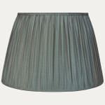 Blue Strie SFJ Silk Pembroke Lampshade