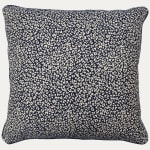 Pierre Frey Le Manach Mini Leopard Indigo Reverse with Piping