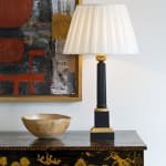 Matignon Column Table Lamp Gilt & Bronze