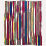 Shirvan Striped Silk Jajim of Exceptional Quality