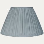 Slate Blue Faille Lugano Silk Empire Lampshade