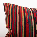 46x46cm 18x18in Jajim Striped Cushion