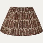 Arjumand Paisley Linen Voile Handsewn Lampshade