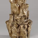 Rock Table Lamp Brass
