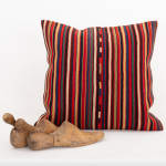 45x45cm 18x18in Jajim Striped Cushion