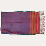 Antique Striped Textile Shot Silk