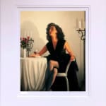 Jack Vettriano Table for One Mounted