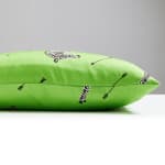 Scalamandre Zebras Petite Design in Lime Decorative Cushion