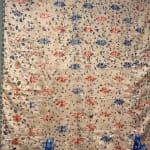 17th C. Embroidered Silk Textile from Ming Period